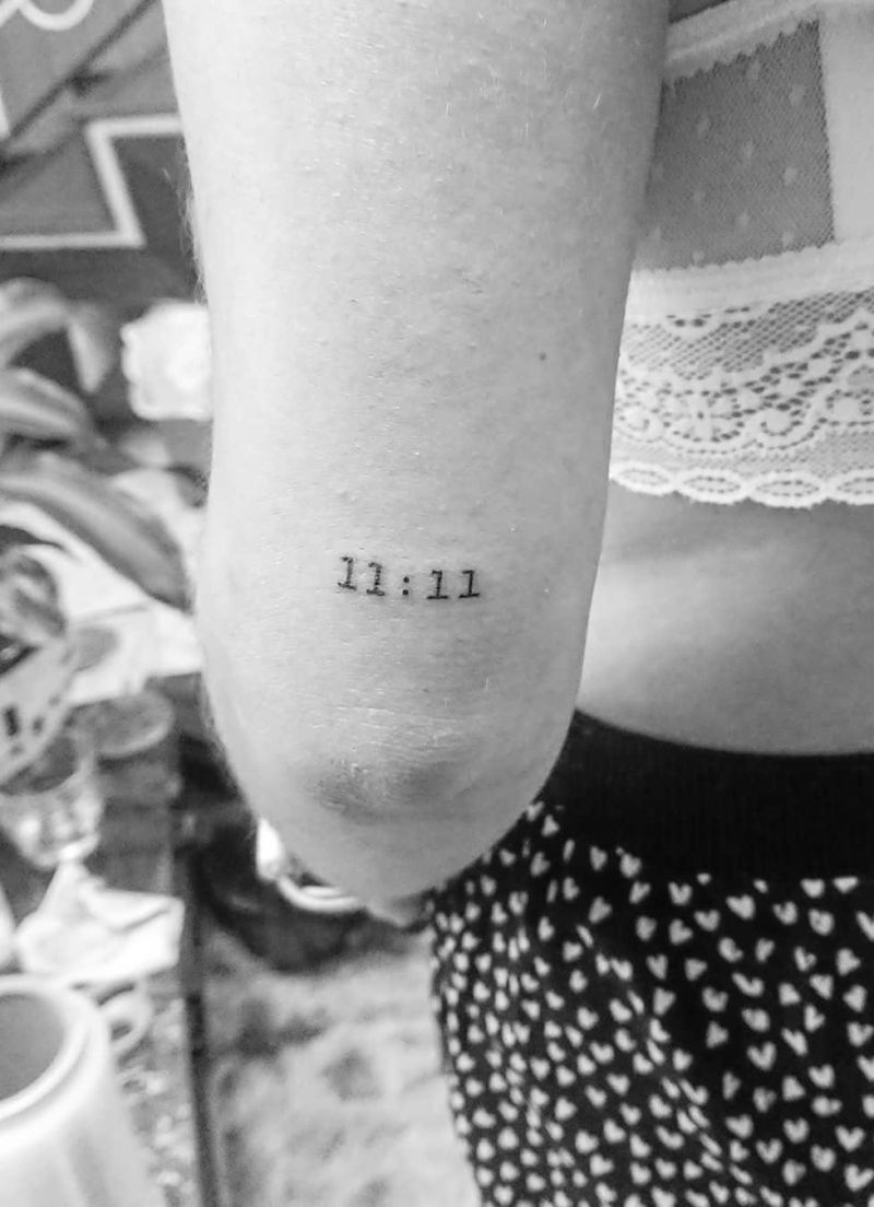 30 Pretty 11:11 Tattoos You Must Love