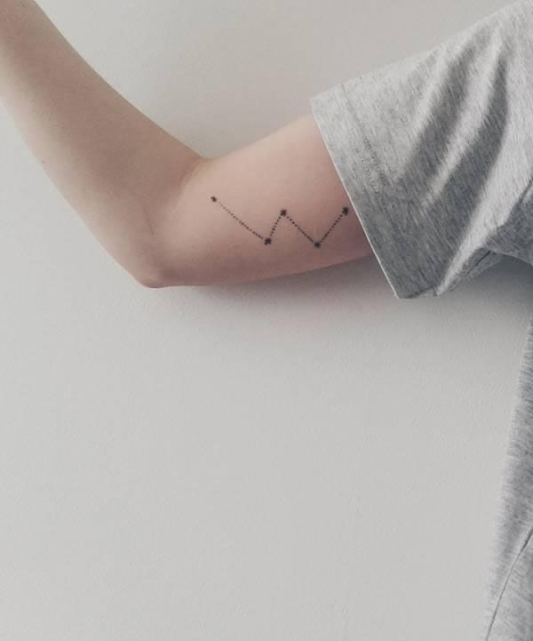 30 Pretty Cassiopeia Tattoos You Must Love