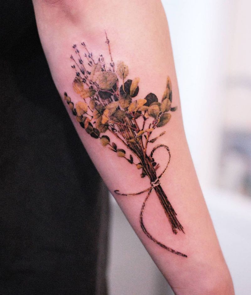 30 Pretty Eucalyptus Tattoos You Must Try