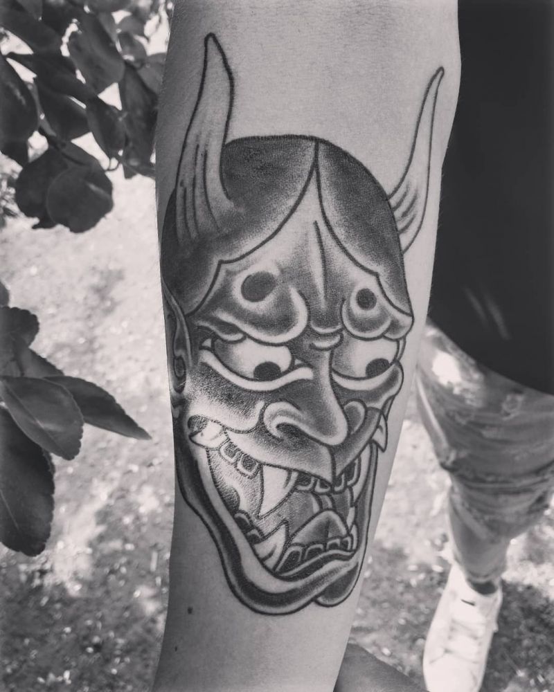 30 Unique Hannya Tattoos You Must Try