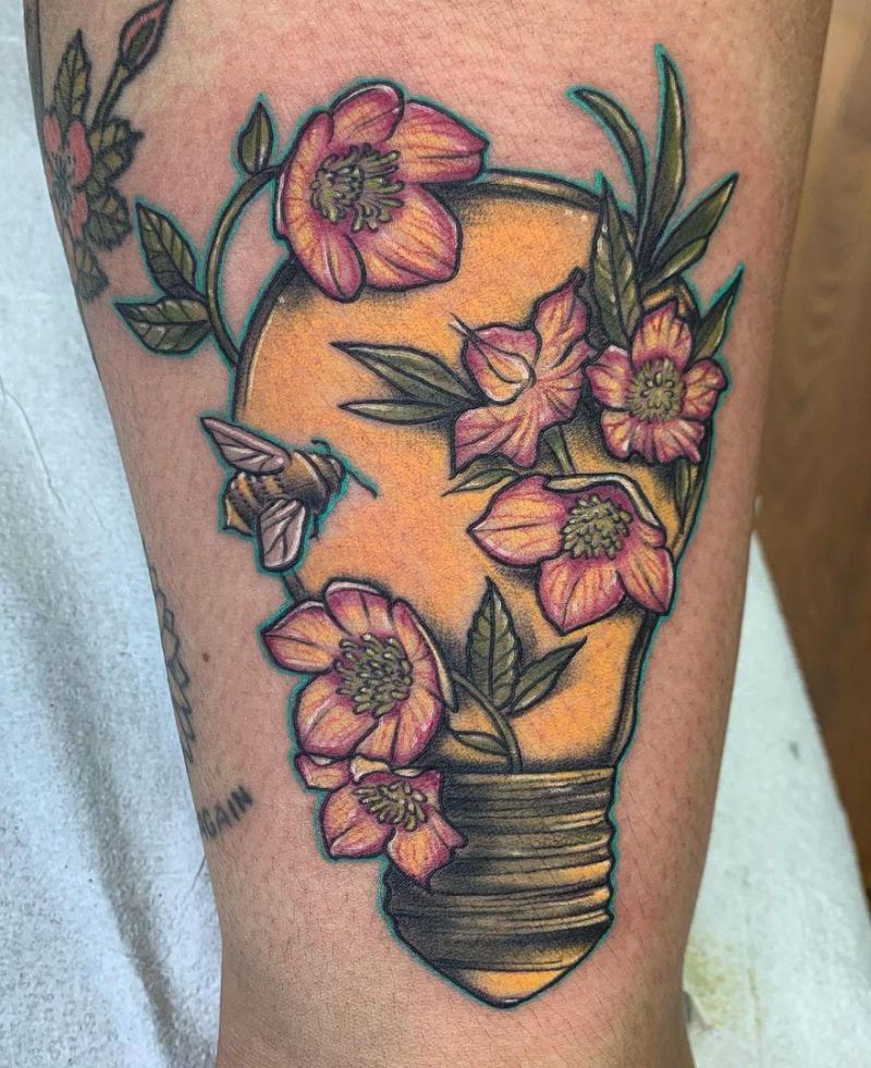 30 Pretty Hellebore Tattoos You Will Love