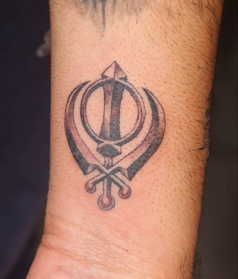 30 Pretty Khanda Tattoos You Can Copy