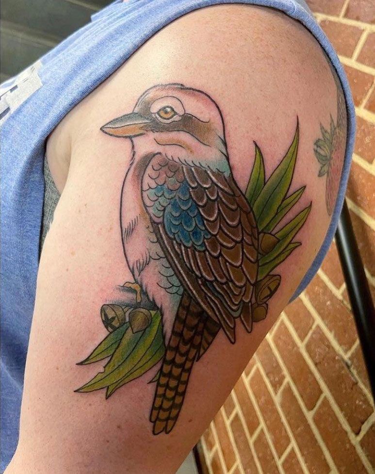 30 Pretty Kookaburra Tattoos You Can Copy