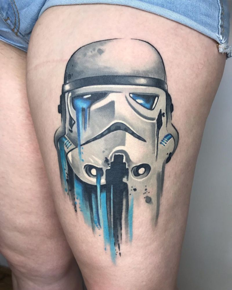 30 Excellent Storm Trooper Tattoos to Inspire You