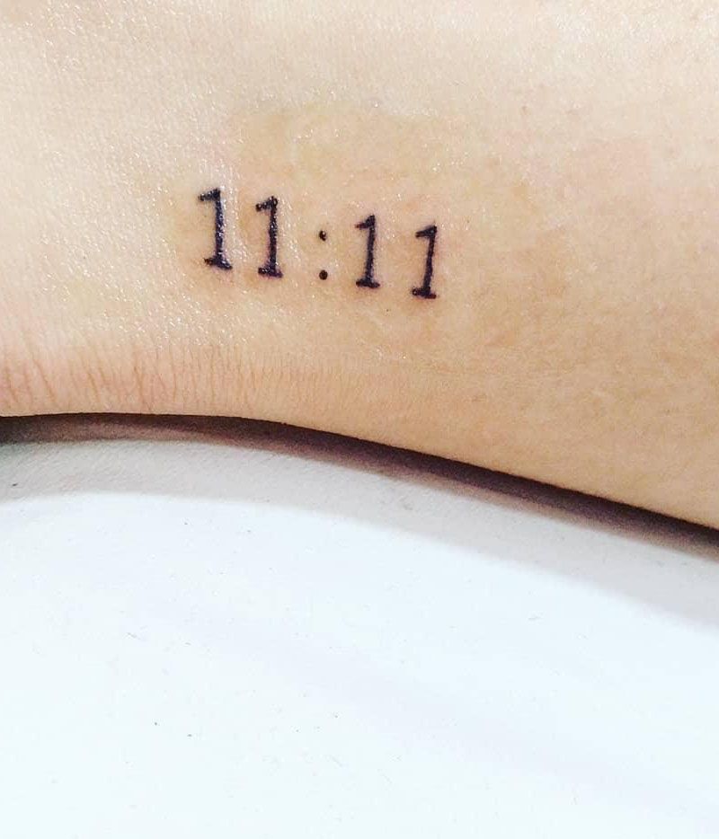 30 Pretty 11:11 Tattoos You Must Love