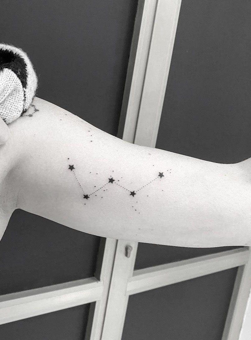 30 Pretty Cassiopeia Tattoos You Must Love