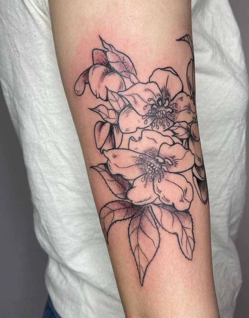 30 Pretty Hellebore Tattoos You Will Love