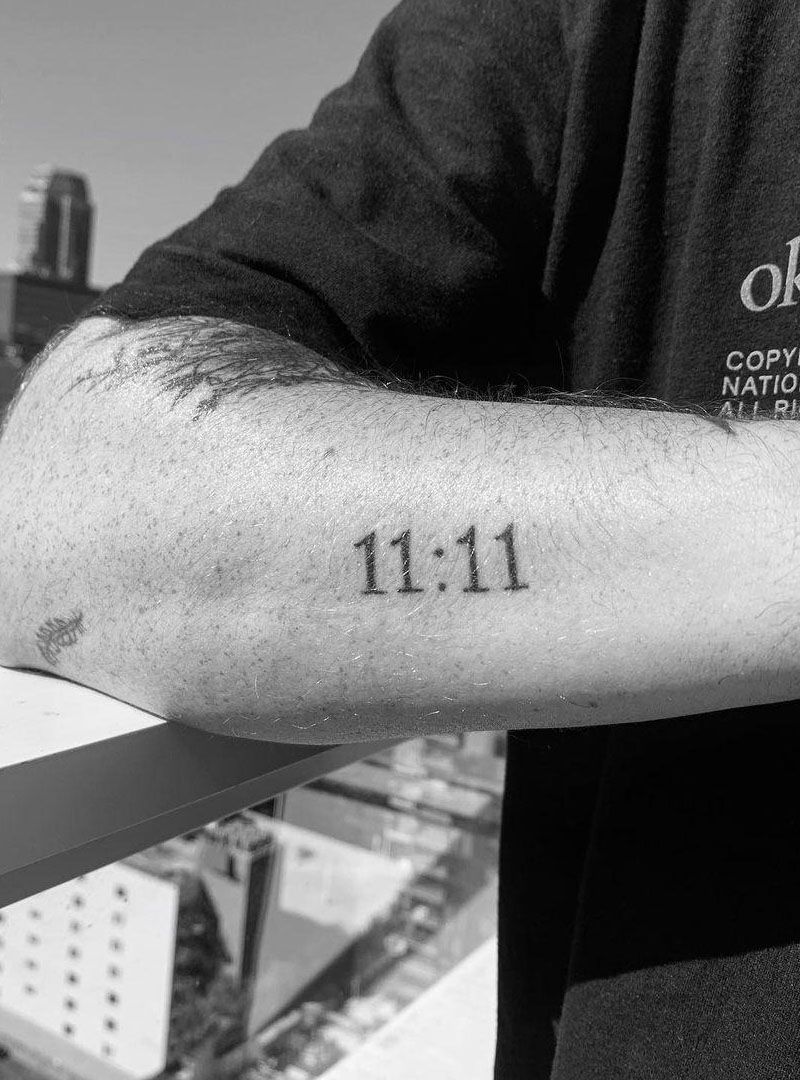 30 Pretty 11:11 Tattoos You Must Love