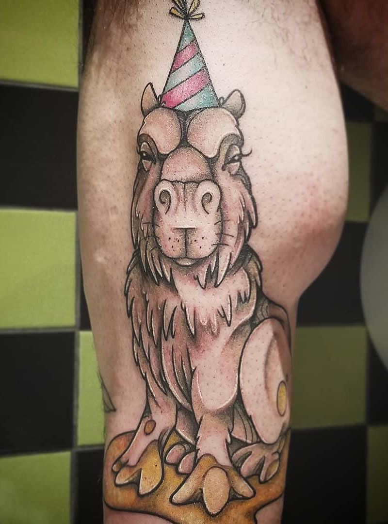 30 Pretty Capybara Tattoos You Can Copy