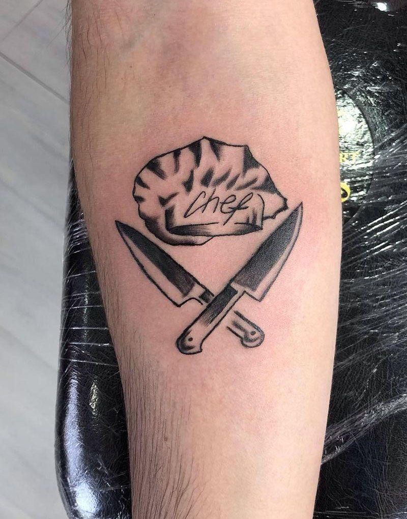 30 Pretty Chef Tattoos You Can Copy