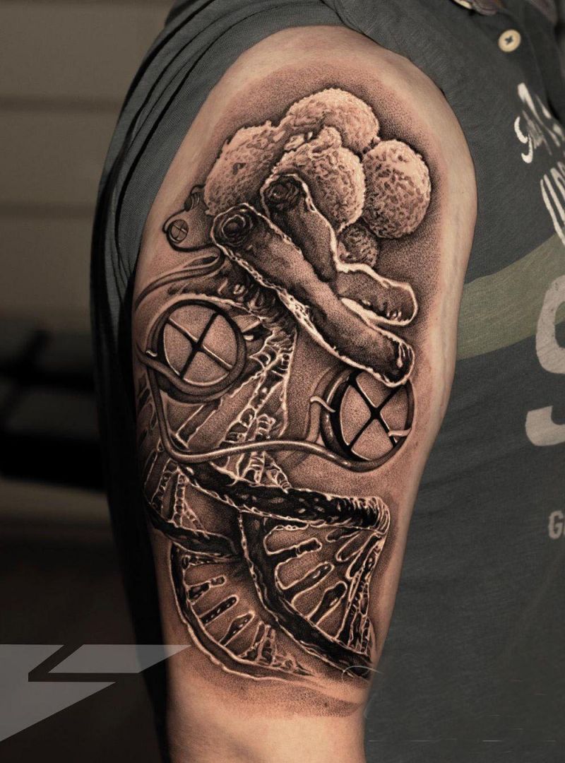 8 Pretty Chromosome Tattoos for Your Inspiration