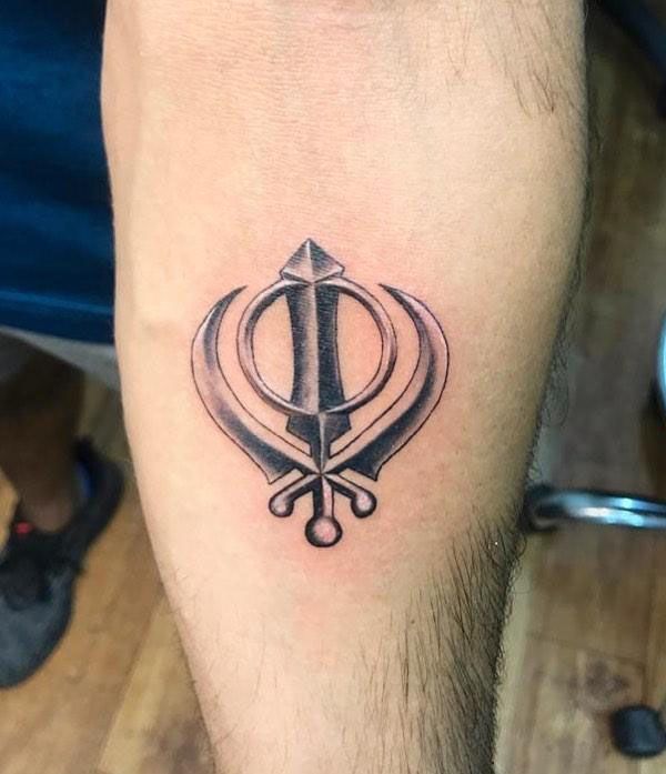 30 Pretty Khanda Tattoos You Can Copy