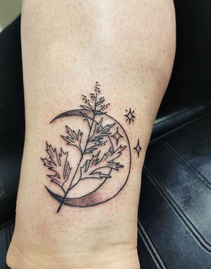 26 Pretty Mugwort Tattoos You Can Copy