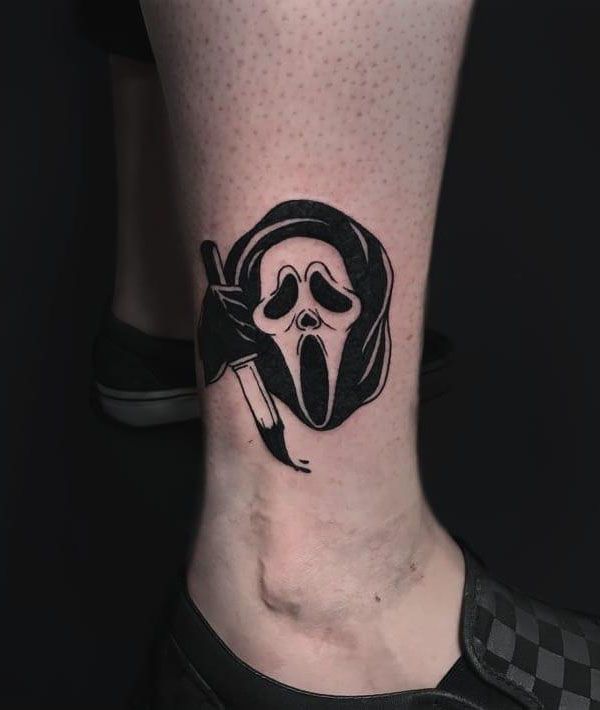 30 Pretty Scream Tattoos You Must Try