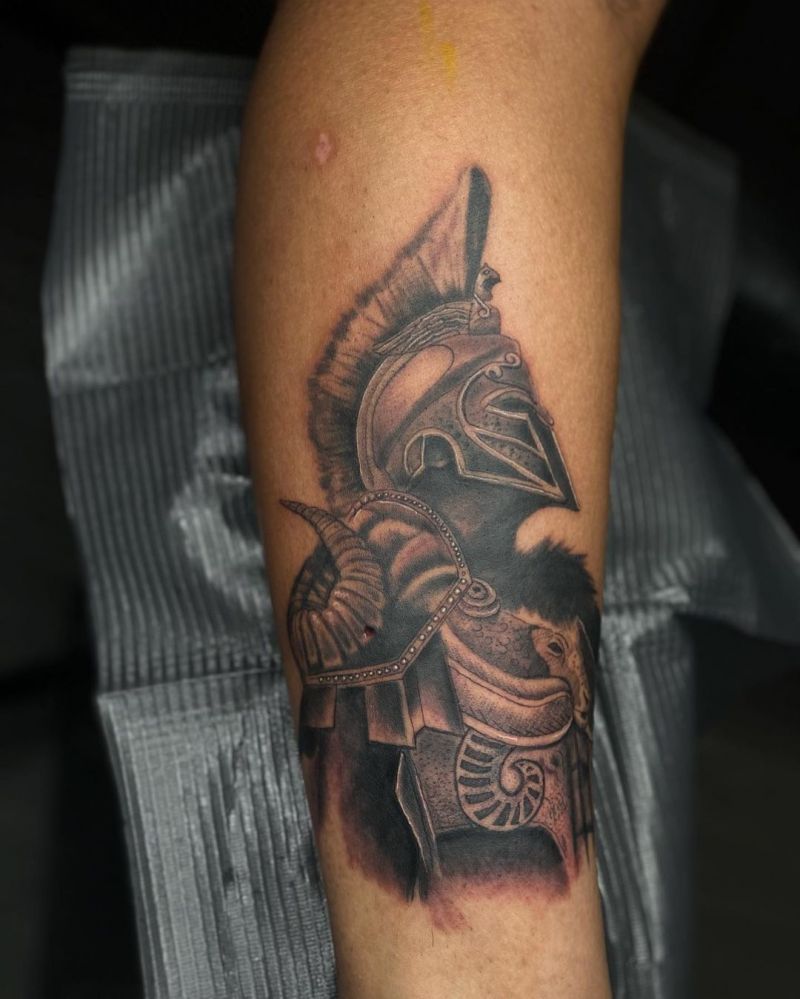 30 Great Spartan Tattoos You Can Copy