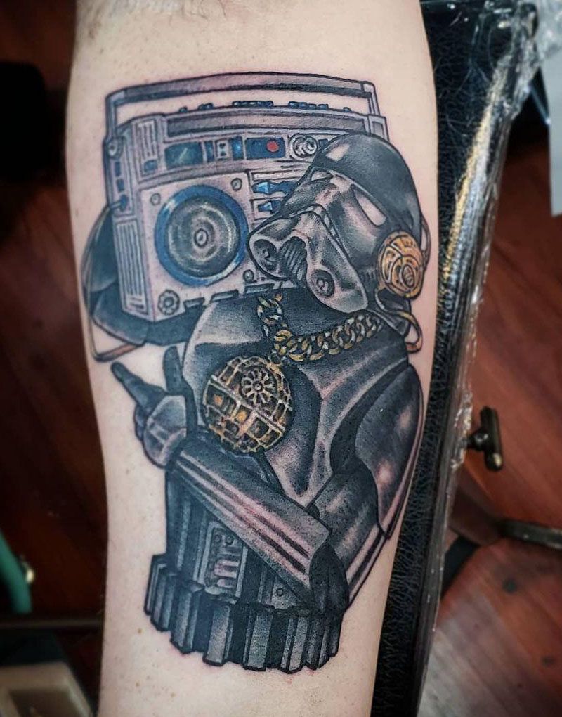 30 Excellent Storm Trooper Tattoos to Inspire You