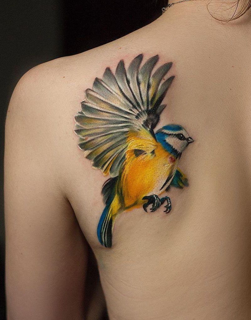 30 Pretty Titmouse Tattoos You Must Try