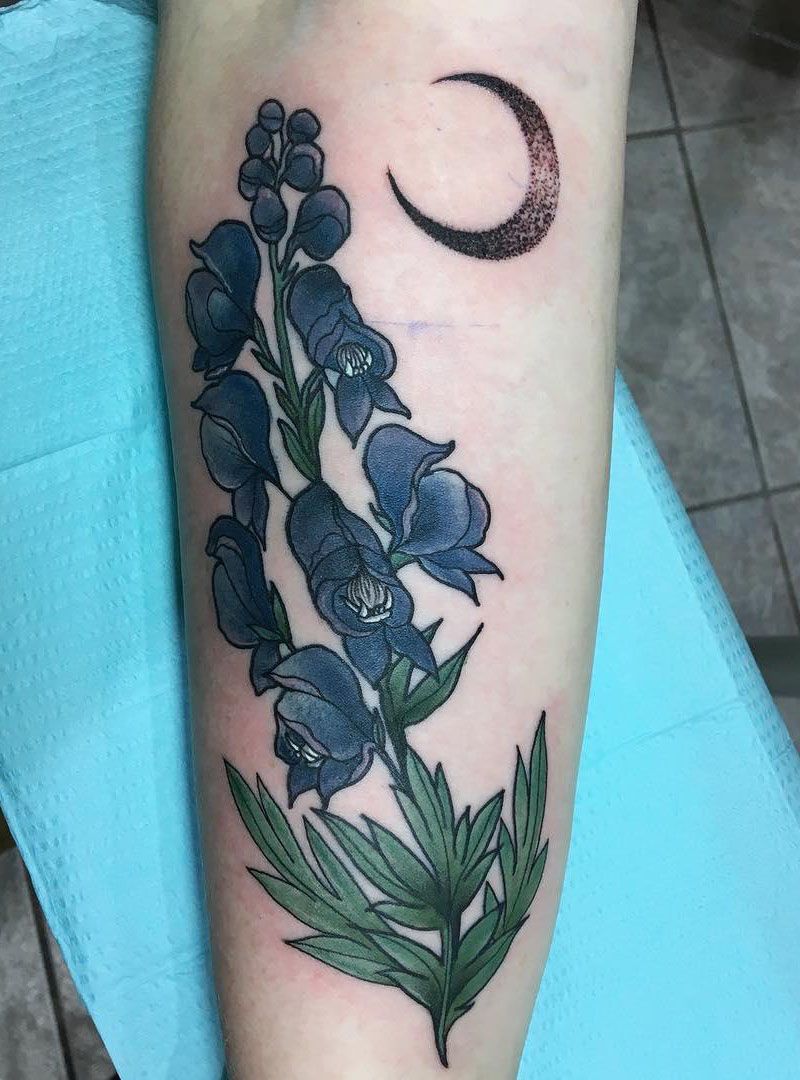 30 Pretty Wolfsbane Tattoos You Will Love