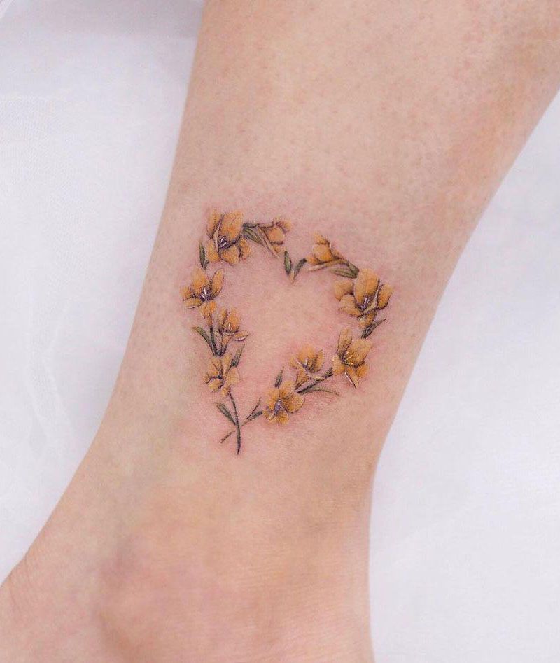 30 Pretty Freesia Tattoos You Must Love