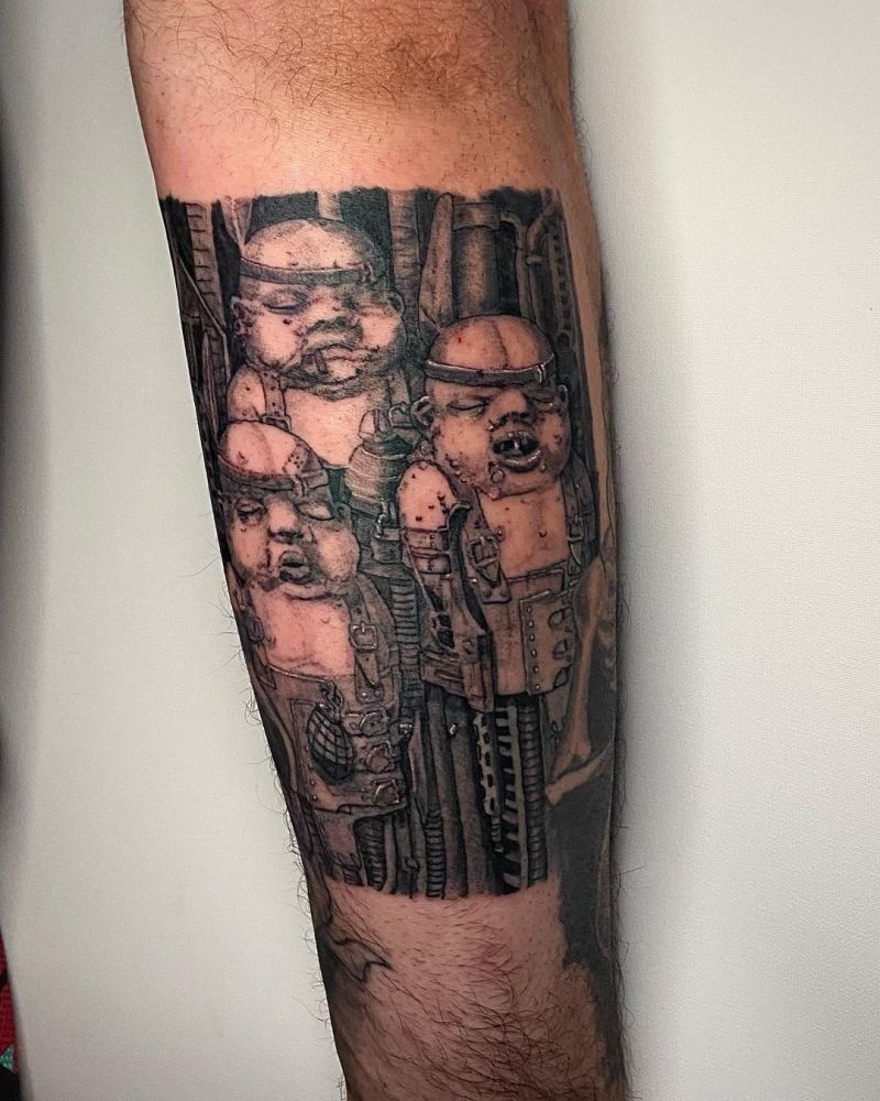 30 Pretty Giger Tattoos You Will Love