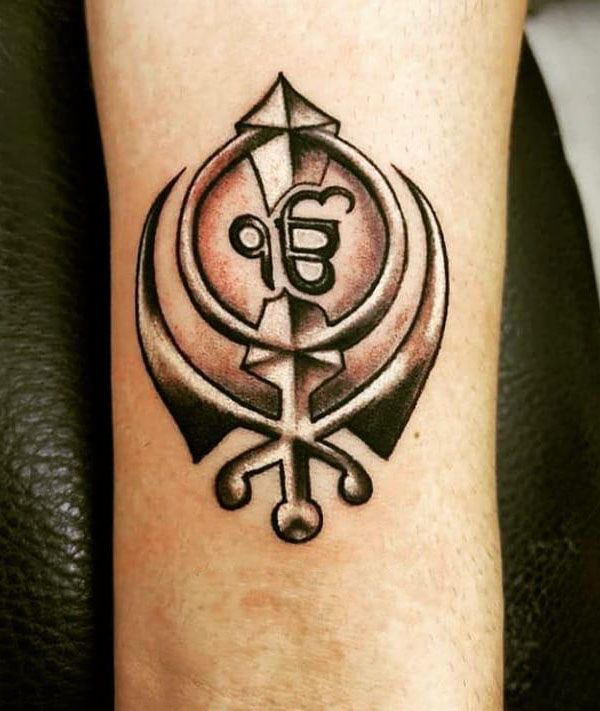 30 Pretty Khanda Tattoos You Can Copy