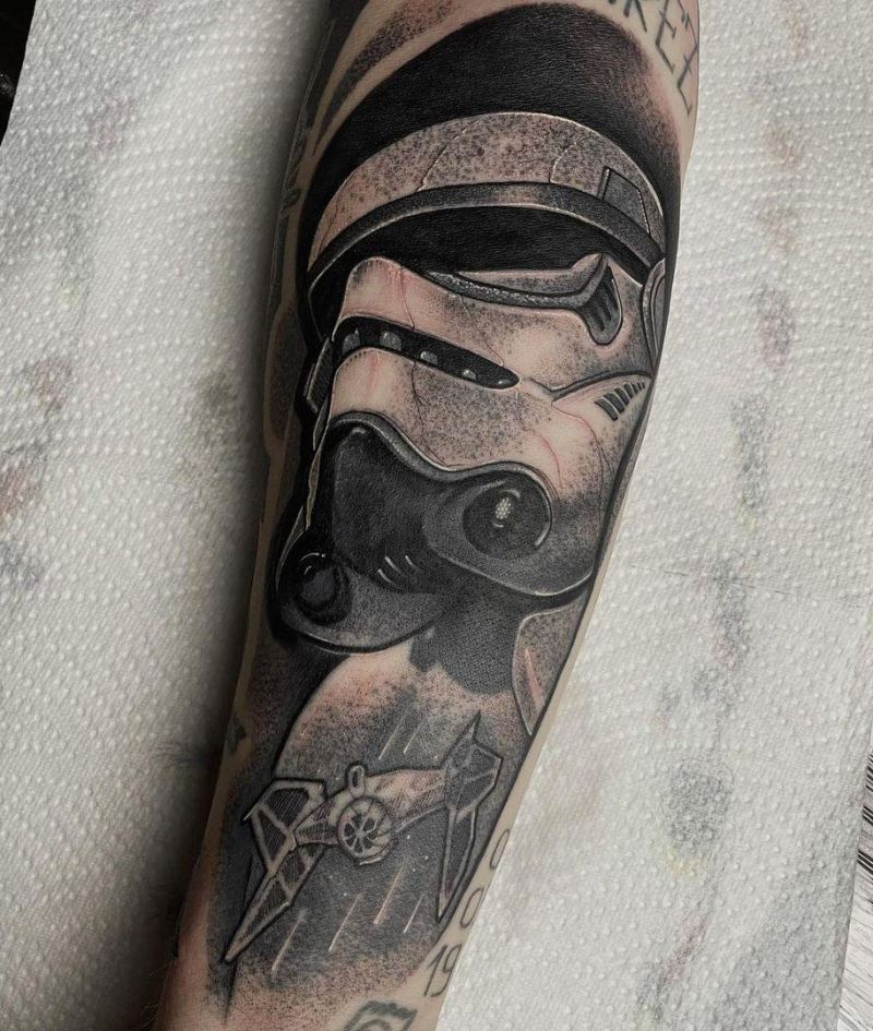 30 Excellent Storm Trooper Tattoos to Inspire You