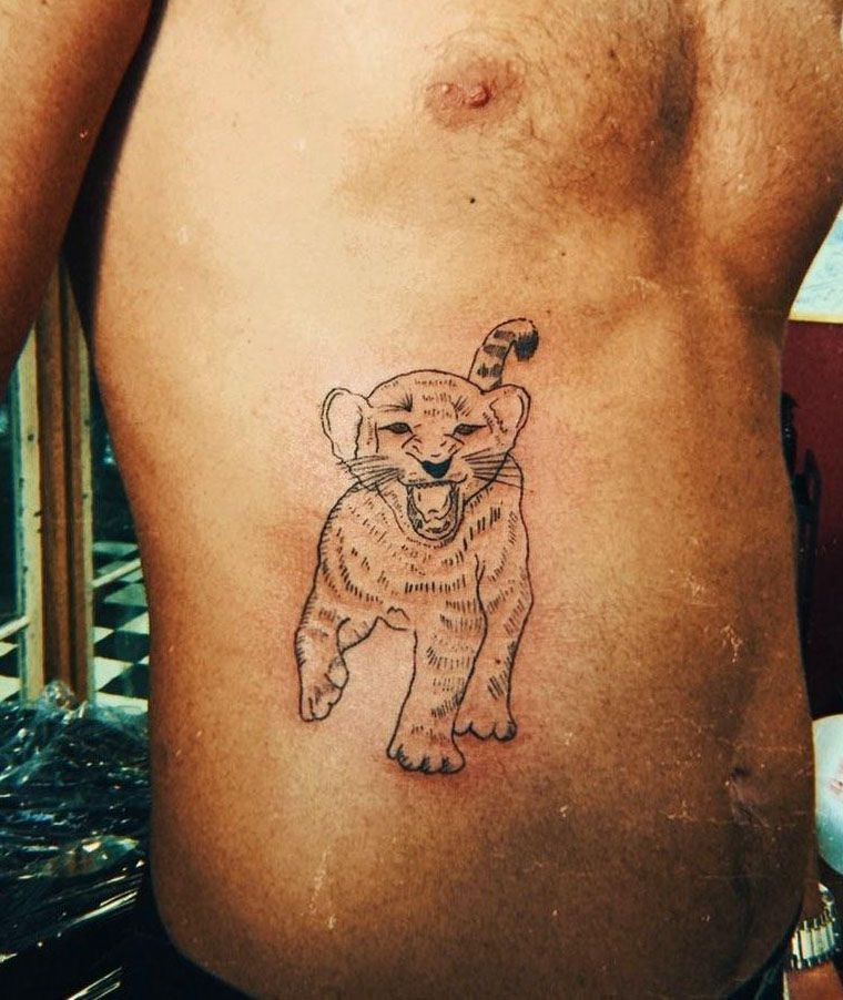 30 Adorable Baby Tiger Tattoos You Must Love