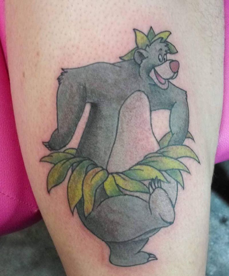 30 Cute Baloo Tattoos You Must Try