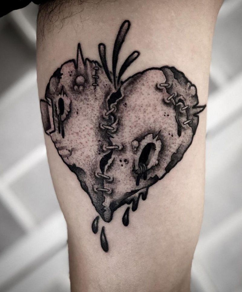 30 Pretty Broken Heart Tattoos You Must Love