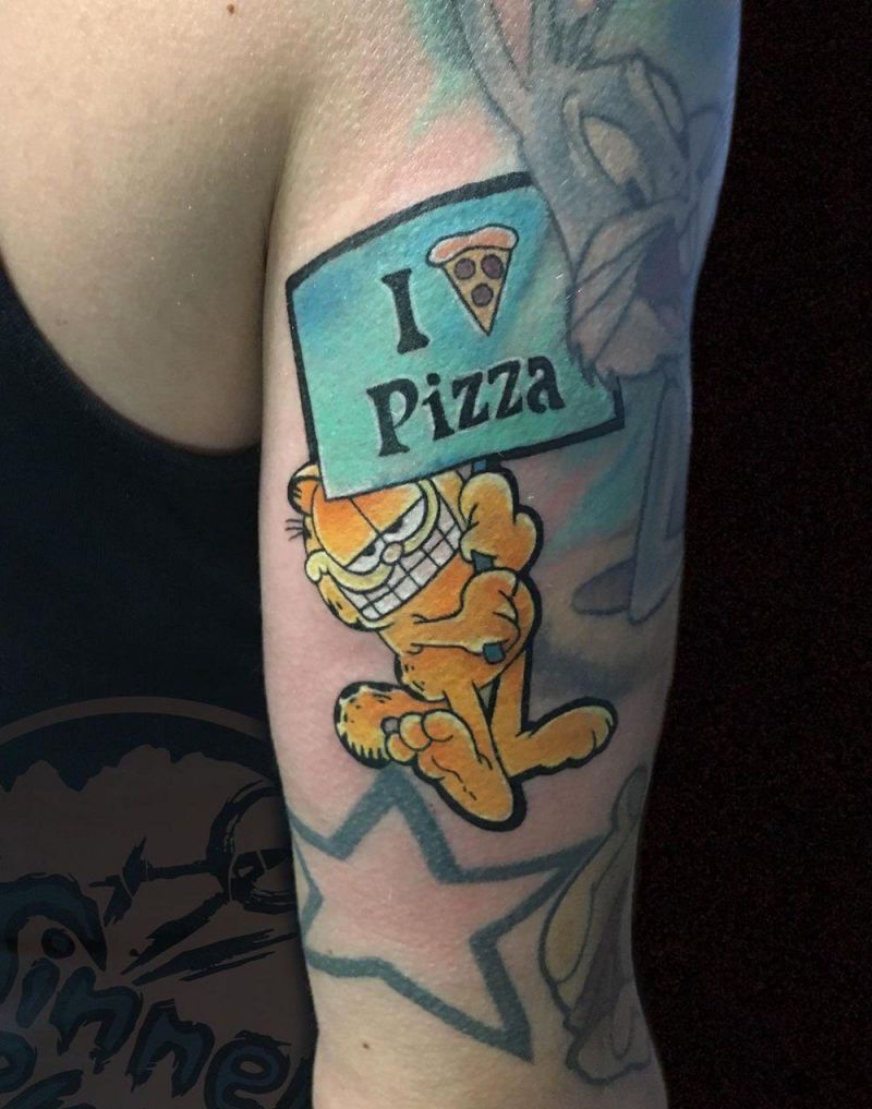 30 Cute Garfield Tattoos You Will Love