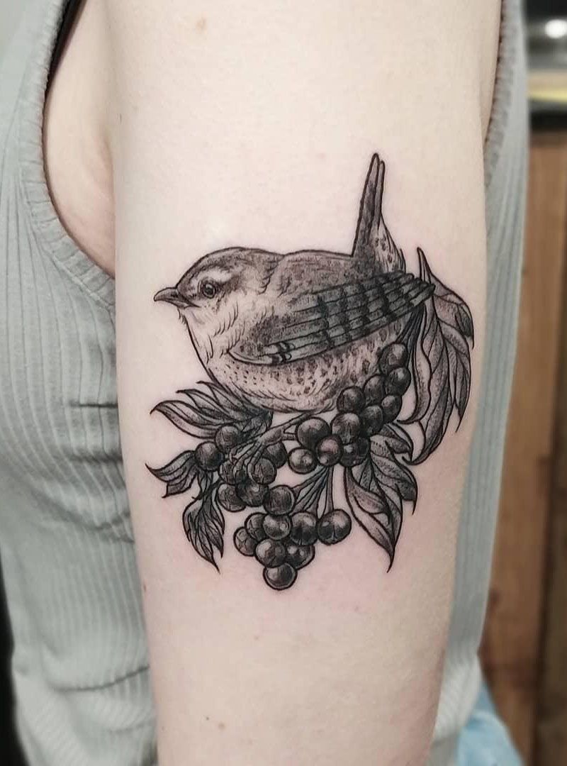 26 Pretty Hawthorn Tattoos You Can Copy