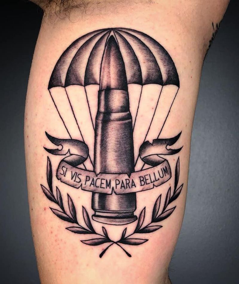 30 Unique Parachute Tattoos to Inspire You