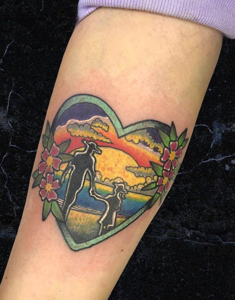 30 Pretty Sunset Tattoos You Can Copy