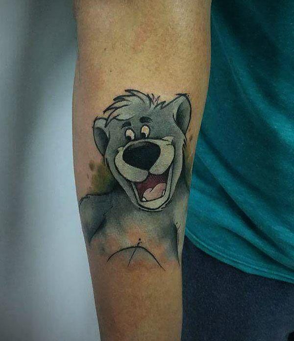 30 Cute Baloo Tattoos You Must Try