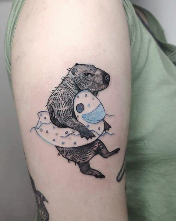 30 Pretty Capybara Tattoos You Can Copy