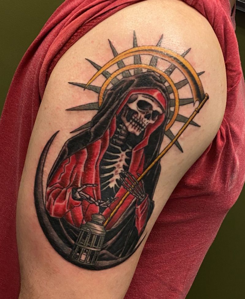 30 Gorgeous Grim Reaper Tattoos You Will Love