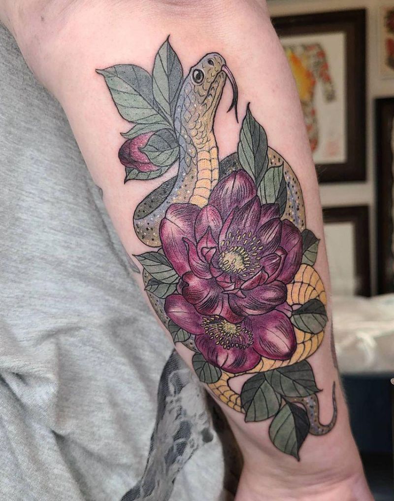 30 Pretty Hellebore Tattoos You Will Love