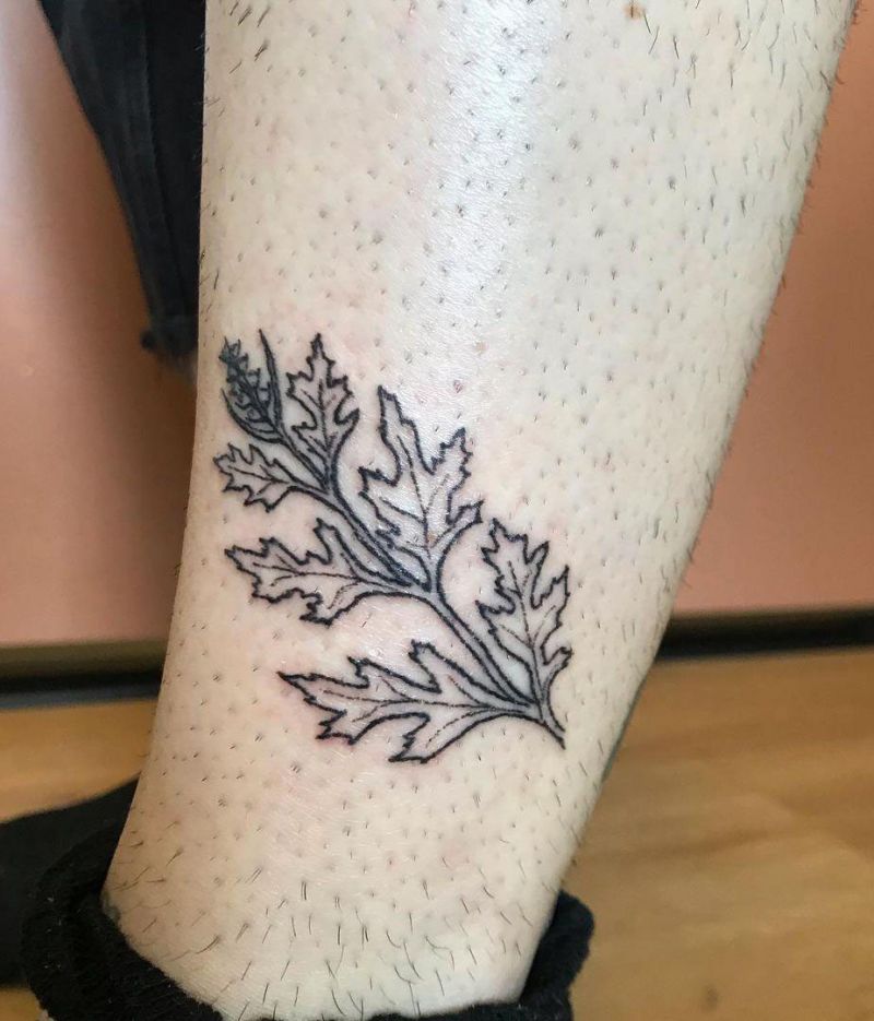 26 Pretty Mugwort Tattoos You Can Copy