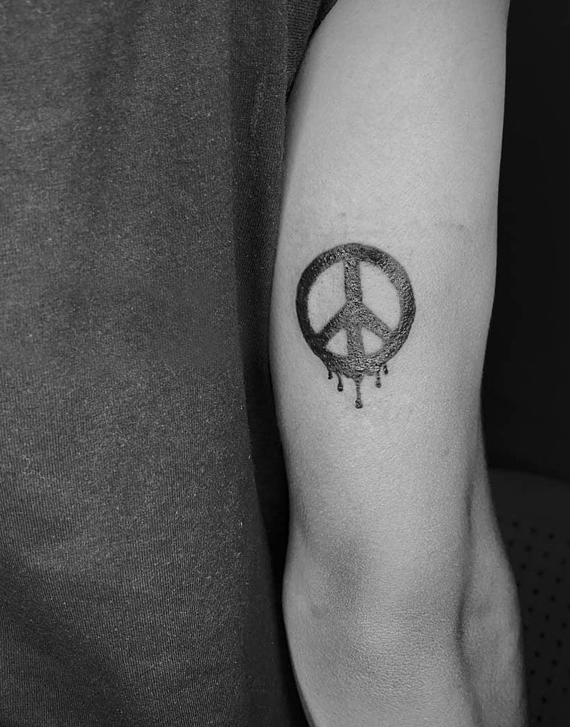 30 Pretty Peace Tattoos to Inspire You