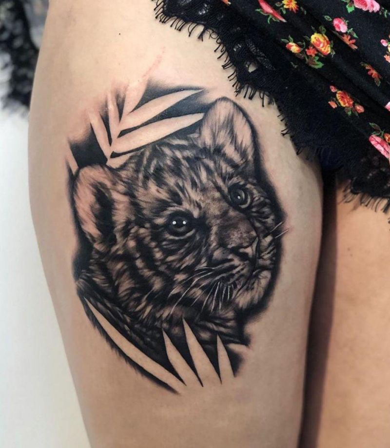 30 Adorable Baby Tiger Tattoos You Must Love