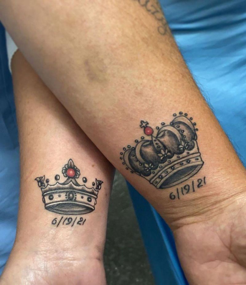 30 Pretty Couple Tattoos You Will Love