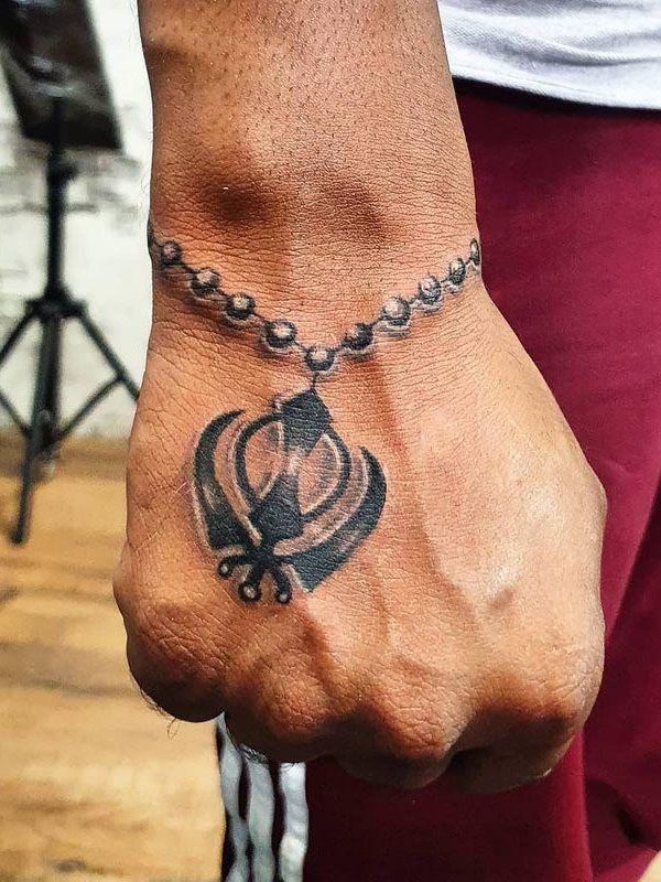 30 Pretty Khanda Tattoos You Can Copy