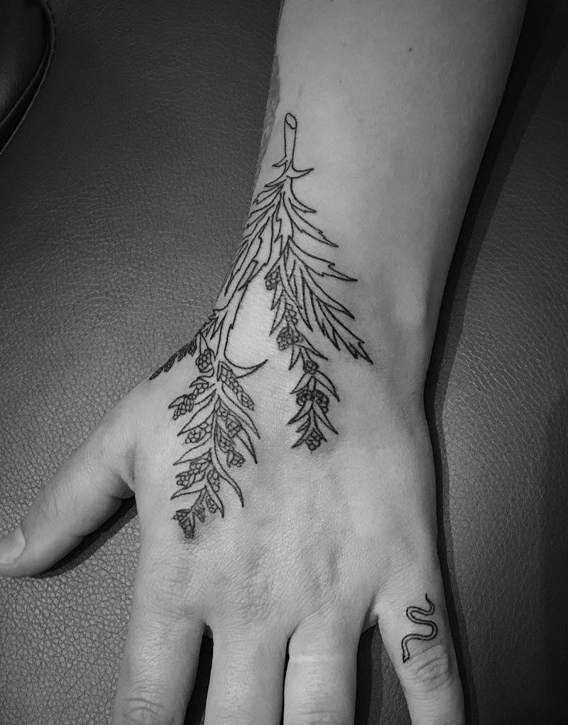 26 Pretty Mugwort Tattoos You Can Copy