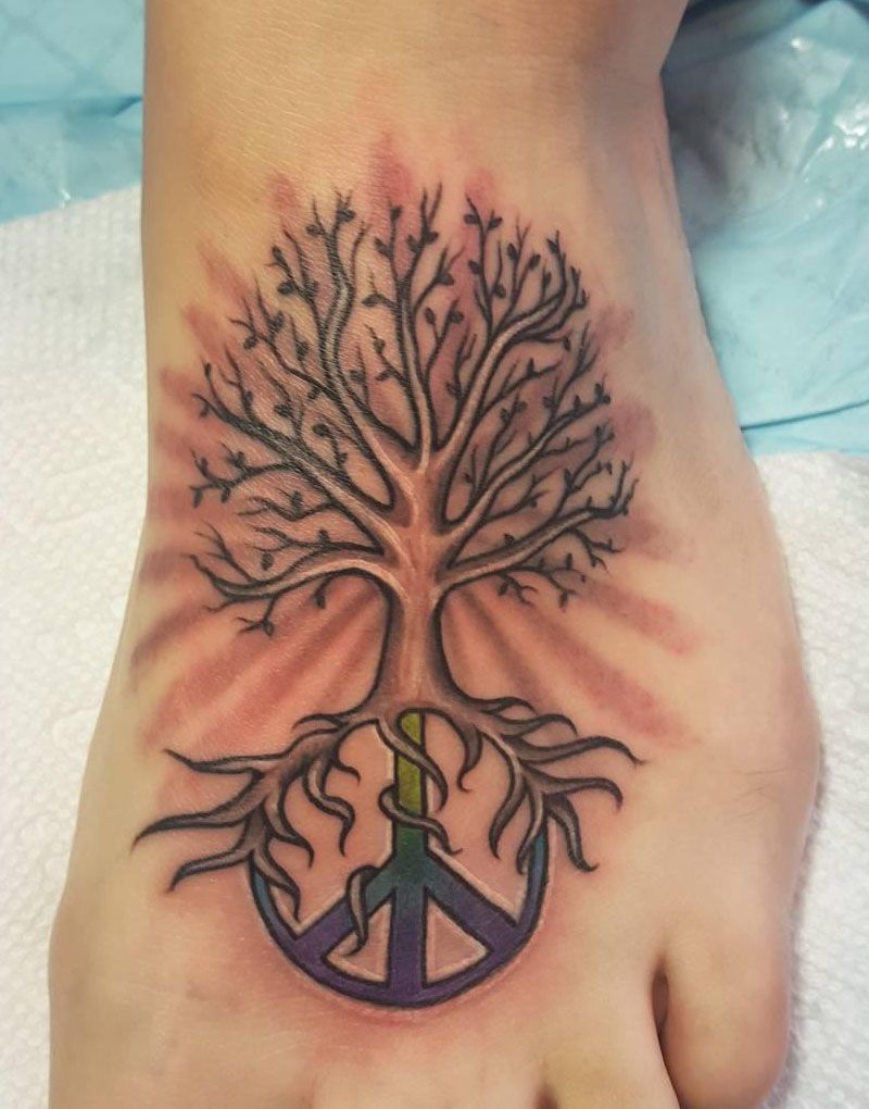 30 Pretty Peace Tattoos to Inspire You