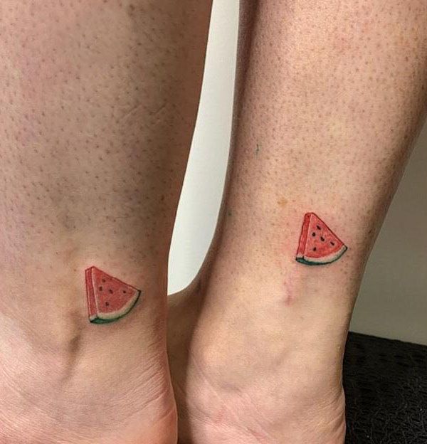 30 Pretty Watermelon Tattoos You Must Love