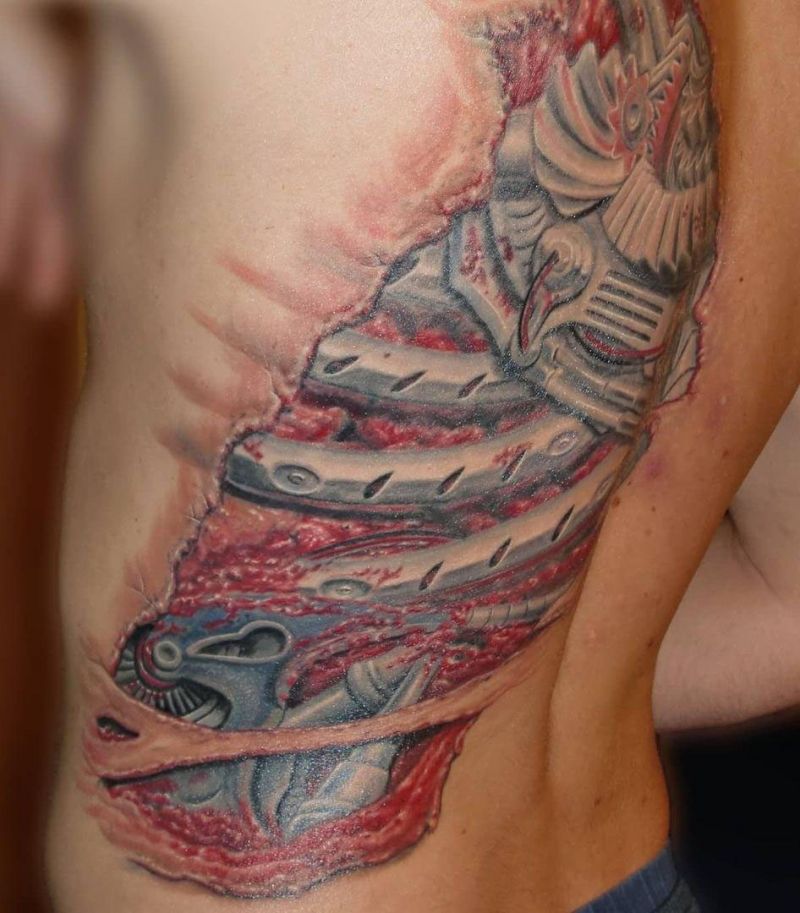 30 Excellent 3D Tattoos You Must Try