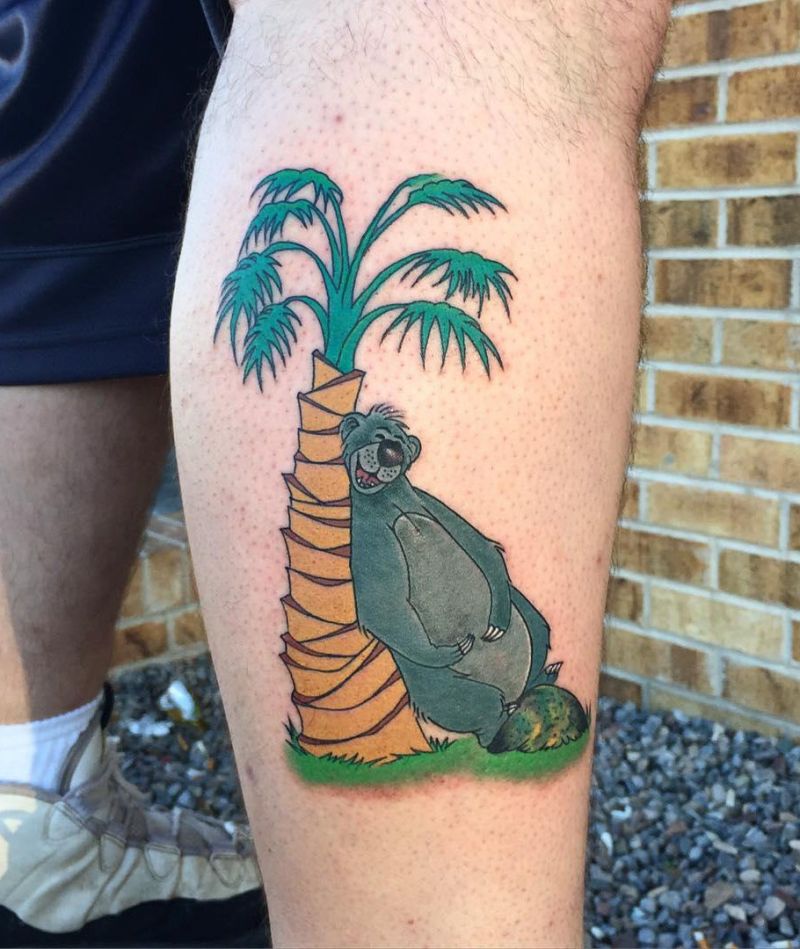 30 Cute Baloo Tattoos You Must Try