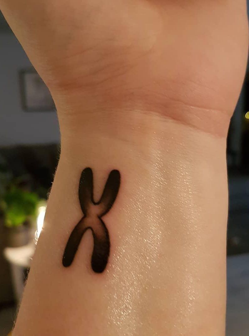 8 Pretty Chromosome Tattoos for Your Inspiration