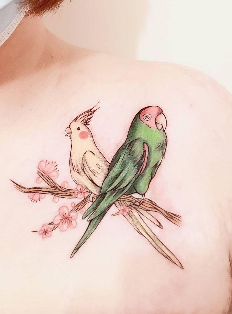 30 Pretty Conure Tattoos You Will Love