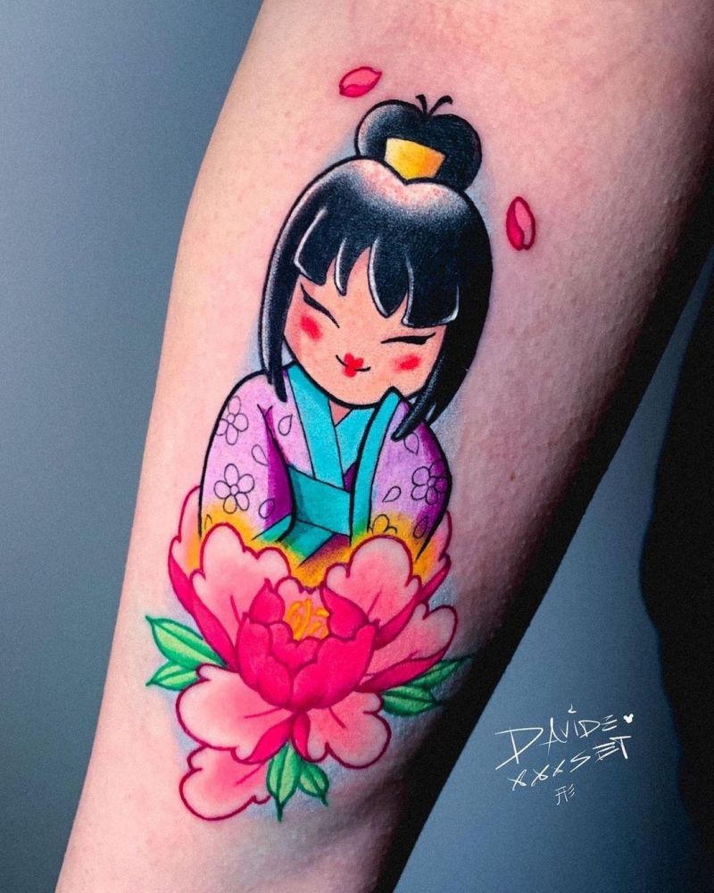 30 Pretty Doll Tattoos You Must Try